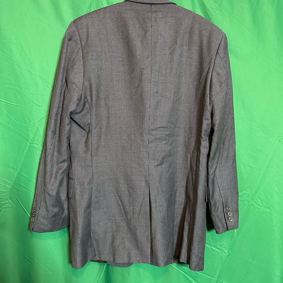 GIEVES & HAWKES Savile Row houndstooth wool blazer - Picture 4 of 12